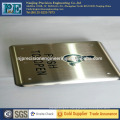 precision custom stainless steel etching logo plate